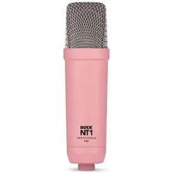 RØDE NT1 Signature Pink Mikrofon mit Gelenkarm Weiss, Mikrofon