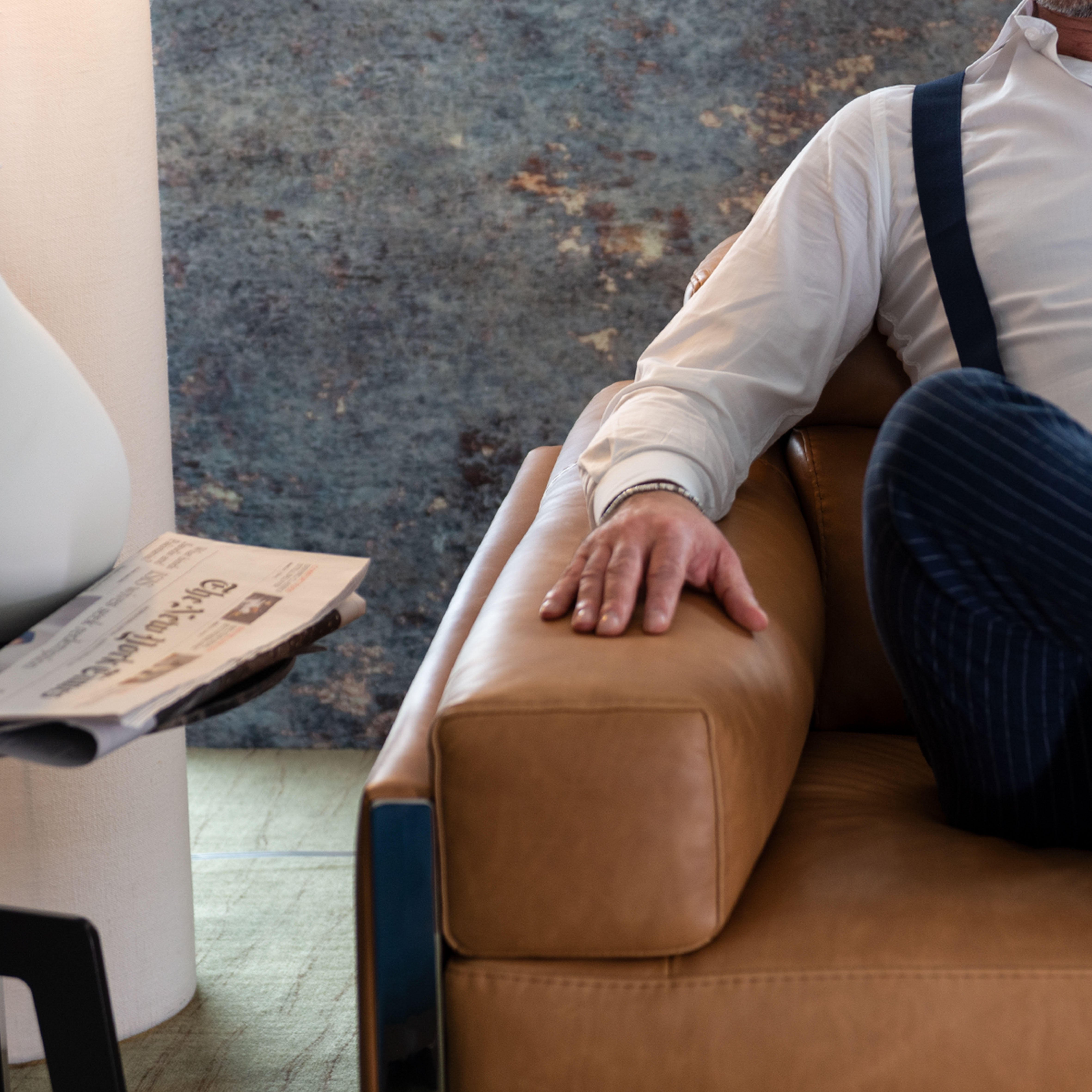 2-Sitzer CALIA ITALIA "Romeo, Designsofa der Extraklasse mit tollem Sitzkomfort, Breite 182cm", braun (karma 601 choccolate), B:182cm H:67cm T:105cm, AnilinLEDER Karma gewachst (echtes Rindsleder), Sofas, 2-Sitzer, edle Design Kufenfüsse und edlem Lederbe