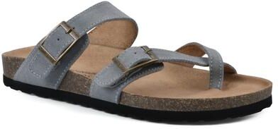 Women's Gracie Footbed Sandal by White Mountain in Blue Raspberry (Size 8 M)