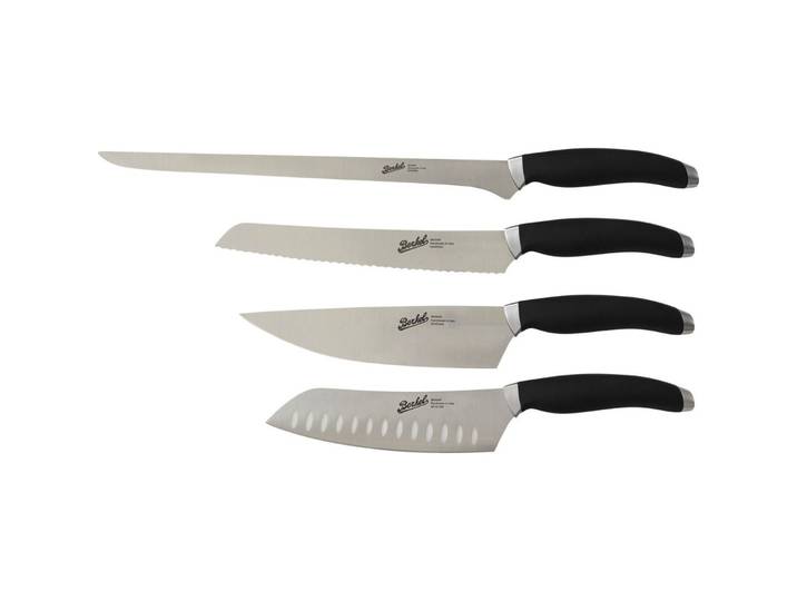 Berkel Messer-Set Teknica schwarz Stahl