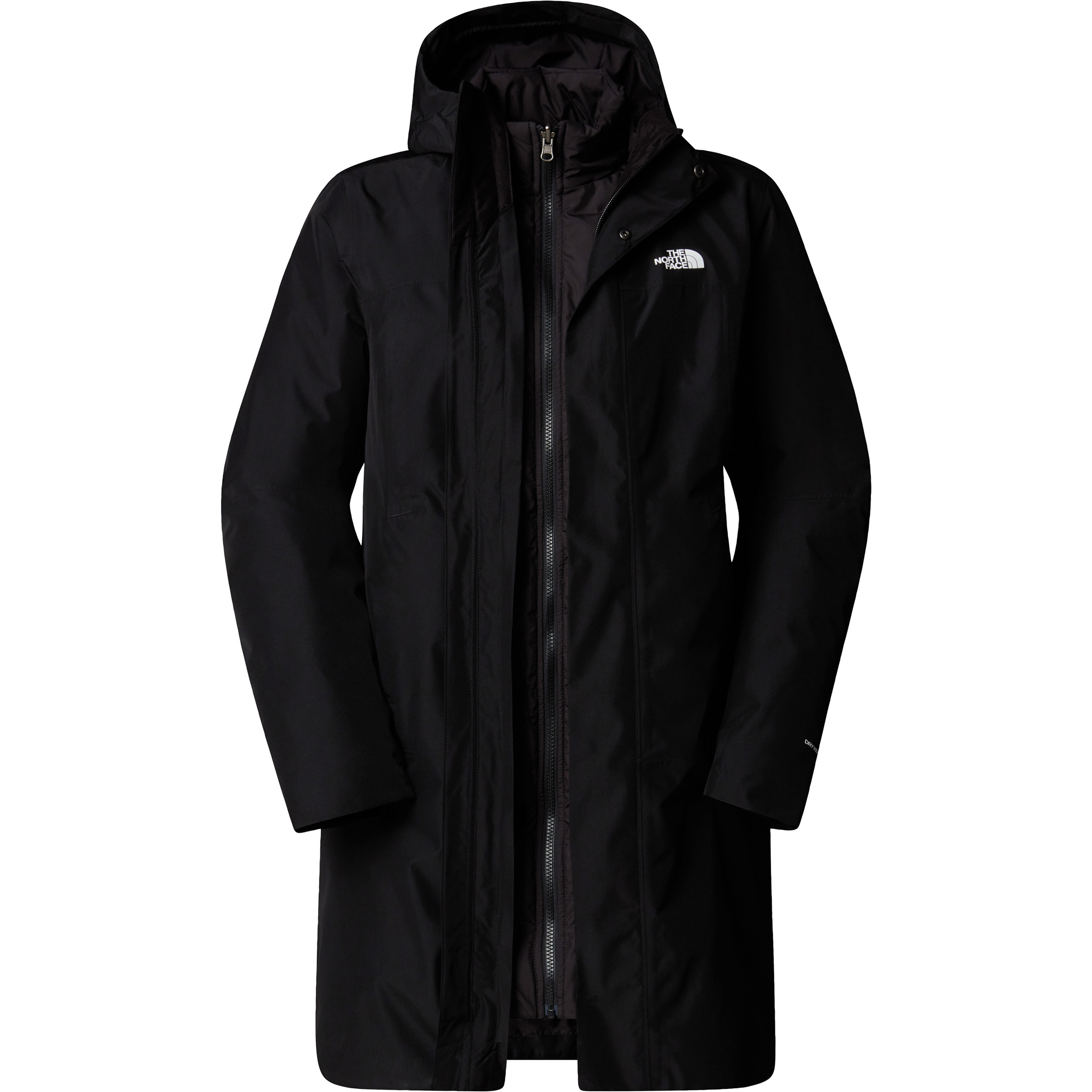 The North Face Suzanne Triclimate 2.0 Mantel Damen Winterjacke schwarz Größe M Trekking Winddicht Wasserabweisend