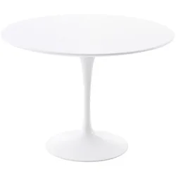 Esstisch Saarinen Tulip Knoll International weiß seidenmatt, Designer Eero Saarinen, 73x0 cm