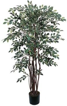 Nearly Natural Silk Ruscus Tree (4 ft.)