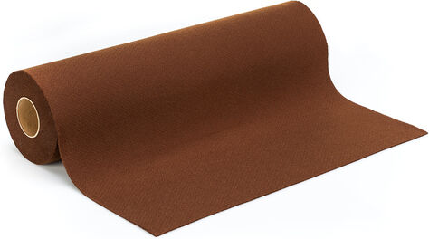 Filz, Stärke 2 mm, 5 m Rolle, dunkelbraun