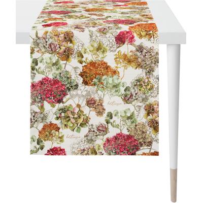 Tischläufer APELT "5253 HERBSTZEIT, Herbstdeko, Herbst", bunt (bunt, orange), B:48cm L:140cm, Baumwolle, Polyester, Tischdecken, Digitaldruck