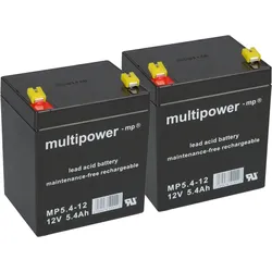 2er Set, 12V, 5,4Ah Batterien für RMT Cielo V4 und OT2