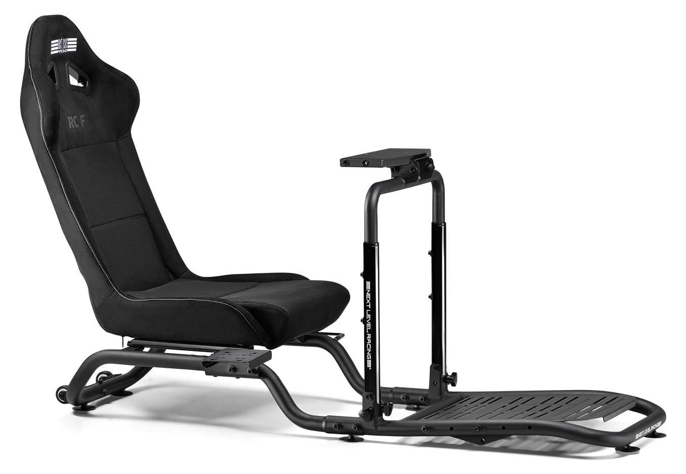 Selius Simulator Cockpit Opvouwbaar - GT-Stijl Racestoel met Mesh en Stalen Frame