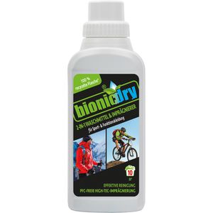 bionicdry Waschmittel 2-in-1 Waschmittel & Imprägnierer, flüssig, für Sport- und Funktionskleidung, 500 ml, WL 10