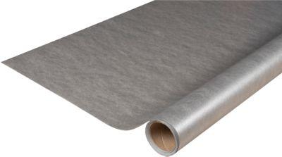 Tischdecke ProNappe, wasserabweisend, abwischbar, reißfest, L 5 m x B 1200 mm, Spunbond, silber, 1 Rolle