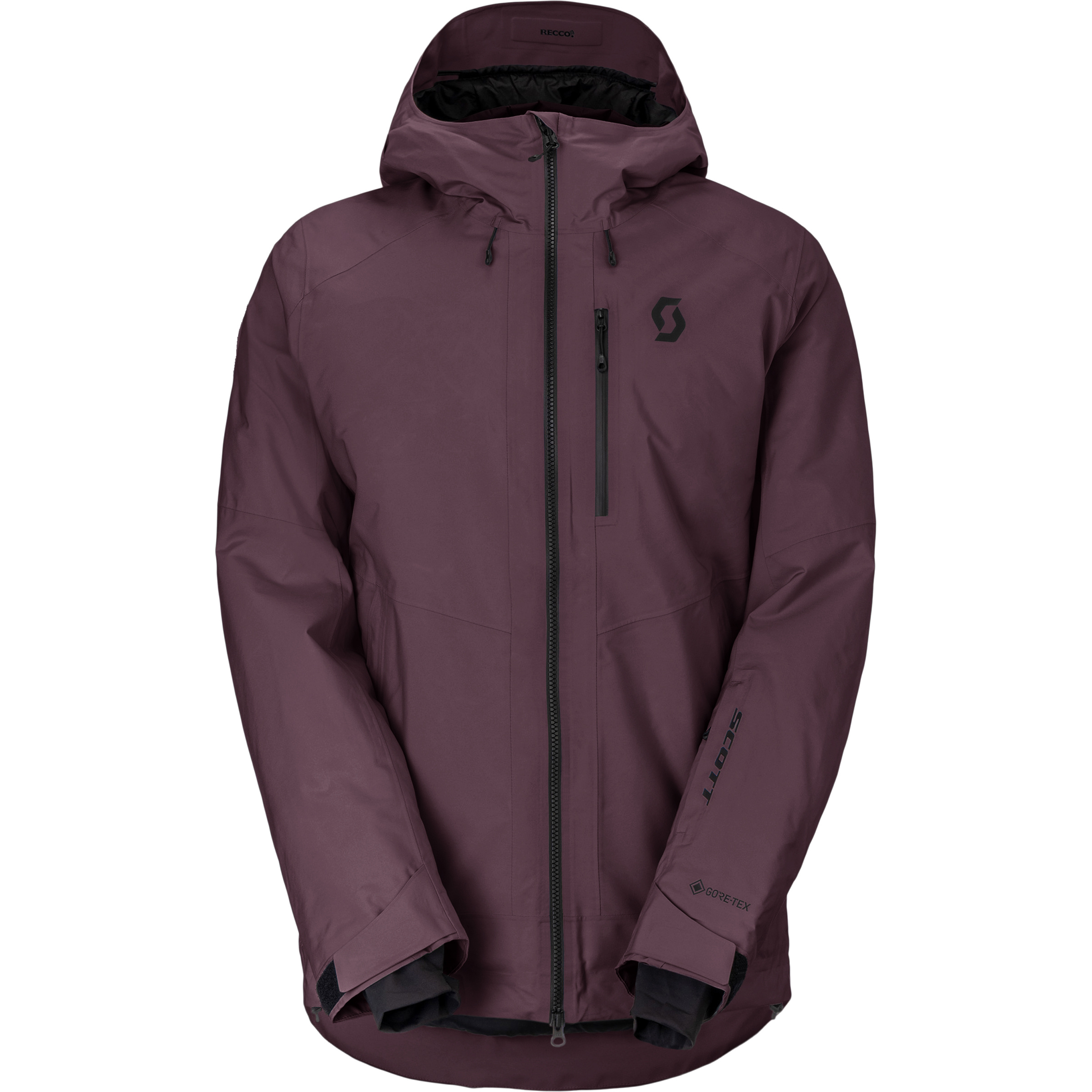 Scott Ultimate GTX Herren Kunstfaserjacke lila Größe M Skifahren | Freeride Winddicht Wasserabweisend