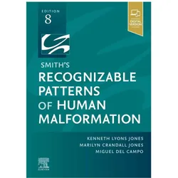 Smith's Recognizable Patterns of Human Malformation, Fachbücher von Kenneth Lyons Jones, Marilyn Crandall Jones, Miguel Del Campo