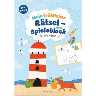 Mein fröhlicher Rätsel- und Spieleblock für die Küste, Taschenbuch von , Pattloch Geschenkbuch, 978-3-629-01680-5