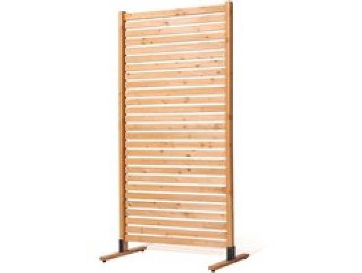 VEVOR Brise-vue en Bois, 91x186 cm, Panneau Intimité Autoportant avec Support, Écran de Confidentialité Décoratif, Paravent Séparateur Extérieur Durable pour Patio, Balcon, Terrasse, Pelouse, Jardin