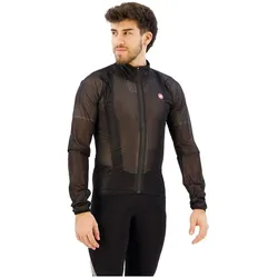 Castelli, Herren, Velojacke, Squall Shell Jacket, Schwarz, Silber