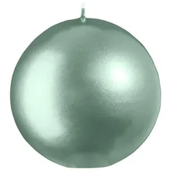 Kopschitz Kerzen Kugelkerzen Metallic Matt Candy Green Ø 100 mm, 6 Stück