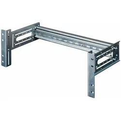 equip 02U Hutschienenmodul für Serverschränke si, Serverschrank Zubehör, Grau