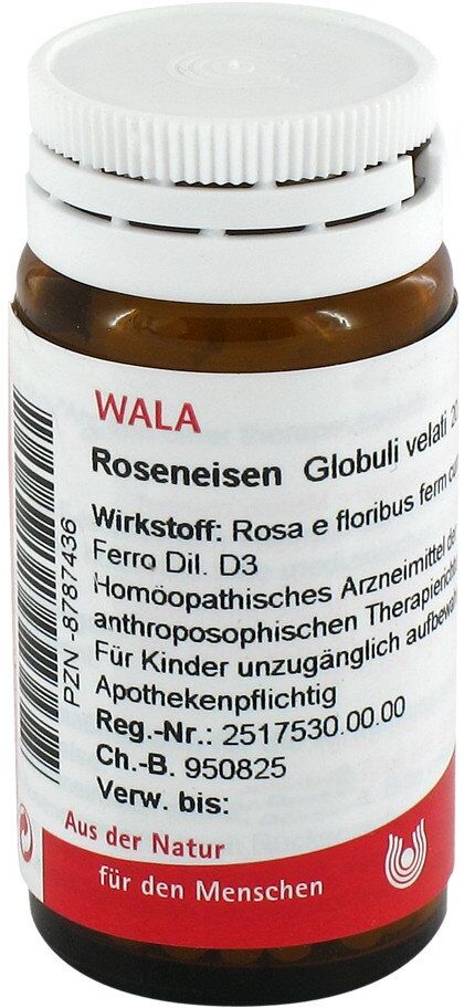 Wala Roseneisen Globuli