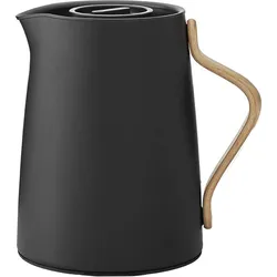 Stelton Emma Isolierkanne für Tee, Thermoskanne, Schwarz
