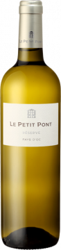 Petit Pont Blanc Réserve 2025 -  Domaines Robert Vic Preignes le Vieux - Pays d'Oc - Weisswein - 0.75L Languedoc Roussillon