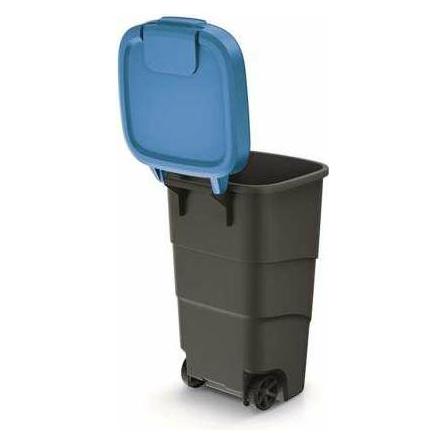 Prosperplast Abfallbehälter WHEELER 95 L - blau (95 l) (CEN-80994)