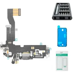 iPhone 12 / 12 Pro Ladebuchse / Mikrofon - Premium-Set