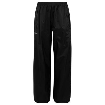 Regatta - Kid's Pack-It Overtrousers - Regenhose Gr 7-8 Years schwarz