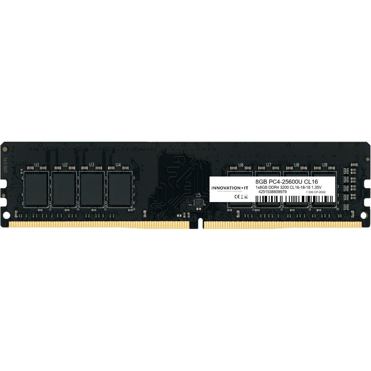8GB Innovation IT DDR4-3200 DIMM CL16 Single