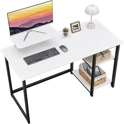 No Computer Desk with Monitor Stand