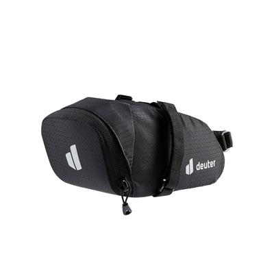 Satteltasche DEUTER "BIKE BAG 0.8 L", schwarz, Taschen, B/H/T: 10cm x 10cm x 18cm, Polyamid, unifarben, mit Schulterriemen, schnelltrocknend, B:10cm H:10cm T:18cm