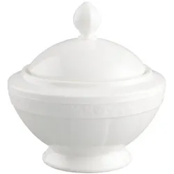 Villeroy & Boch White Pearl Zuckerdose / Marmeladendose 350ml