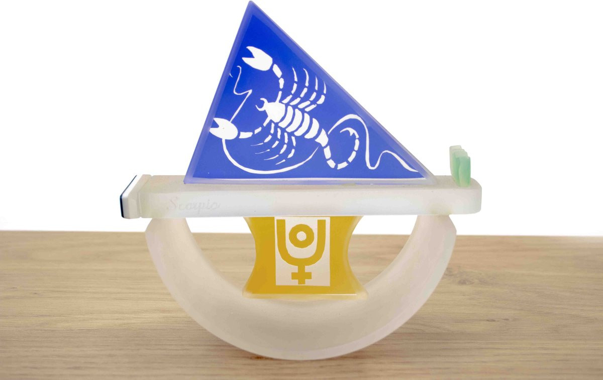 Loranto Sterrenbeeld Schorpioen glazen object voor volwassenen