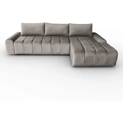 ECKSCHLAFSOFA Costa L Taupe rechts