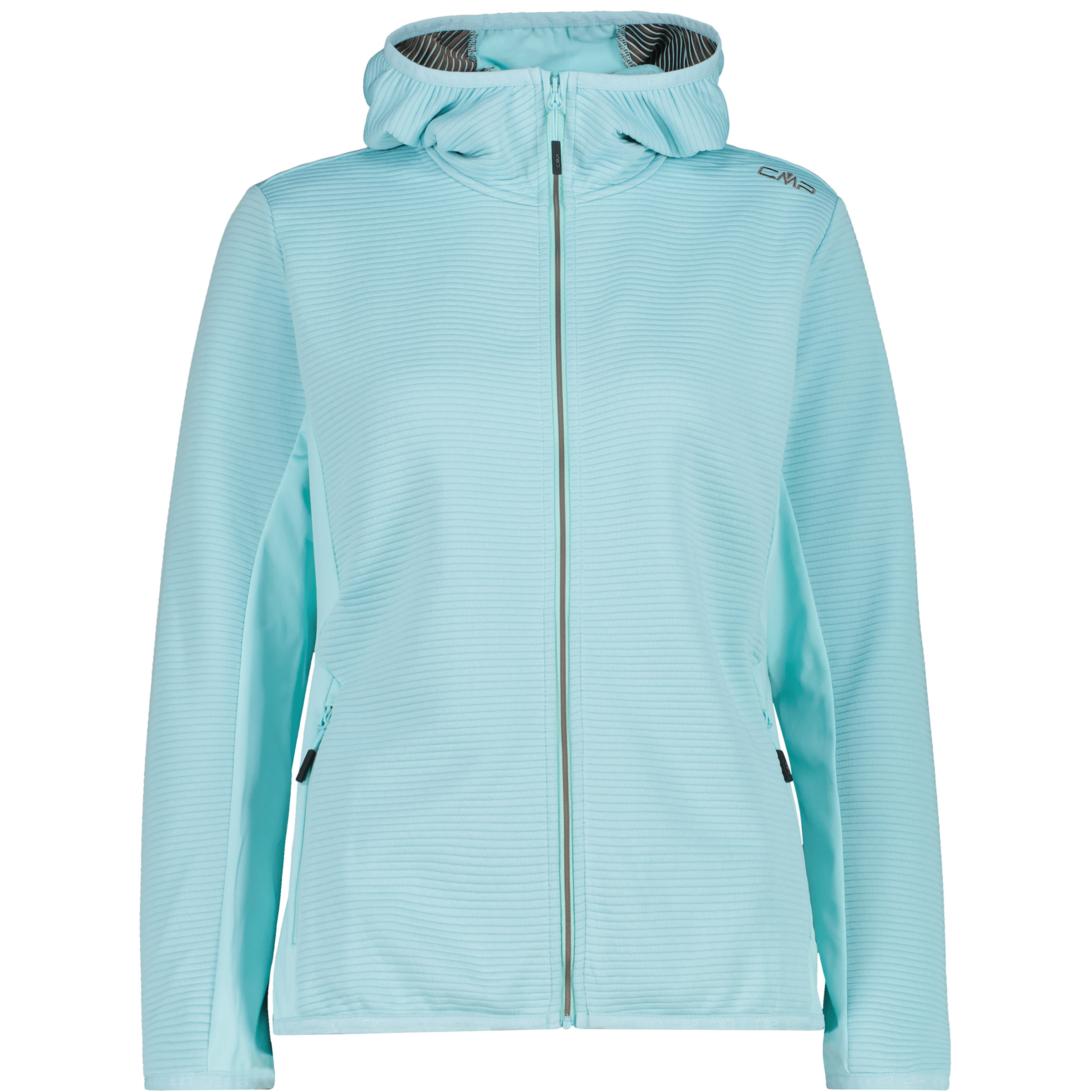 CMP Damen Fleecejacke tuerkis Größe 3XL Trekking Elastisch