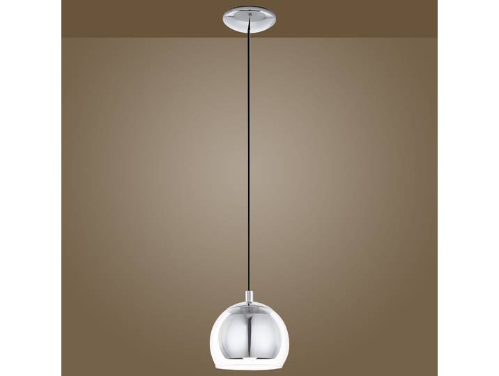 Eglo 94592 Rocamar Lampe à suspendre en verre Chrome (LT)