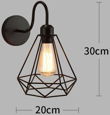 Friendly Fresh Finds Vintage Industrial Wall Lamp Rustic Metal Sconce For Living Room Bedroom Bar Decor wall Lamp F
