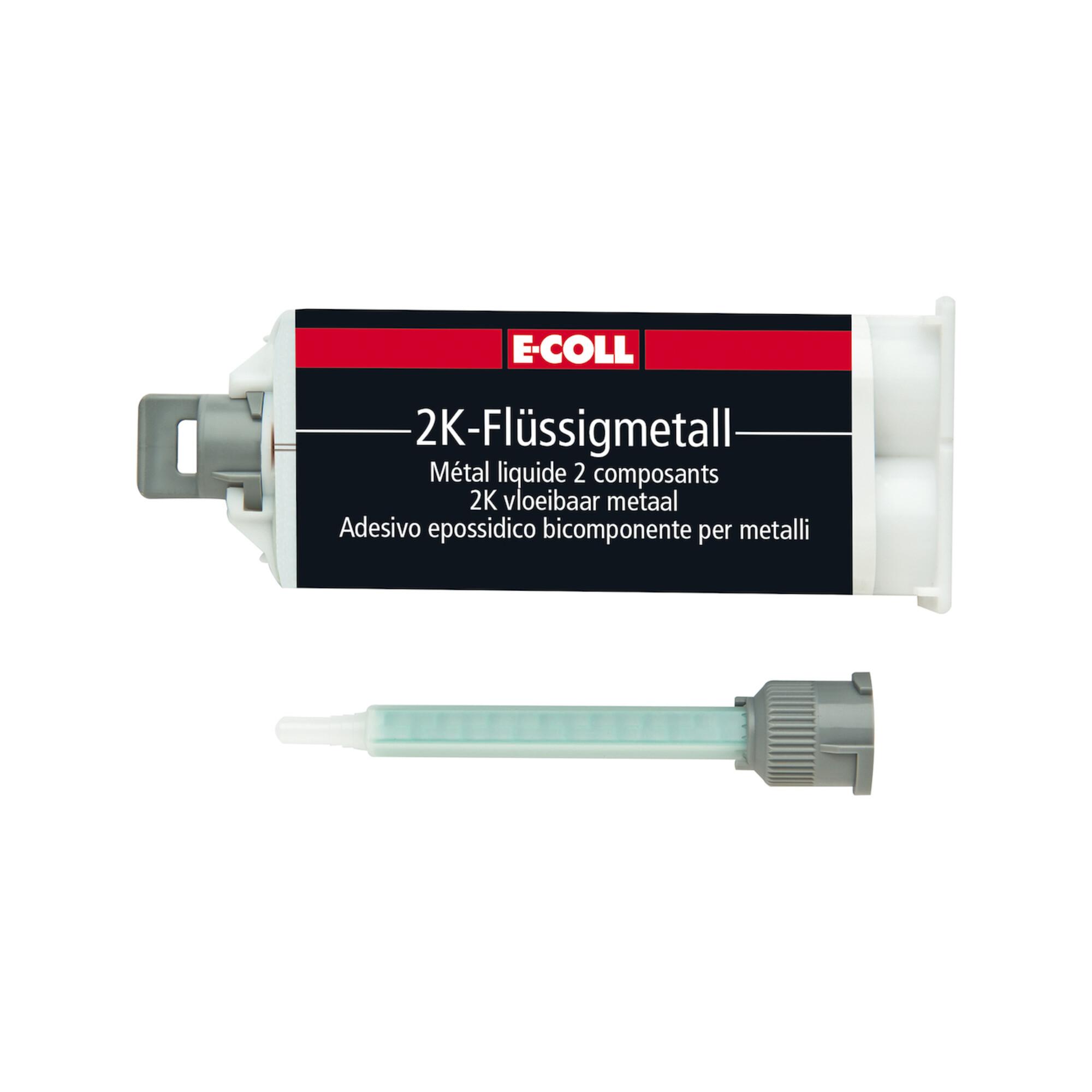 E-COLL 2K-Flüssigmetall 50g Doppelkammerkartusche (4317784465014)