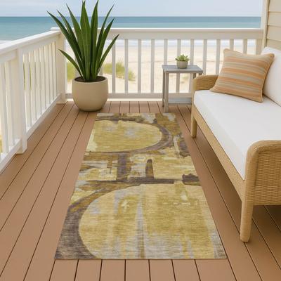 Addison Rugs Machine Washable Indoor/ Outdoor Modern Erie Chantille Rug