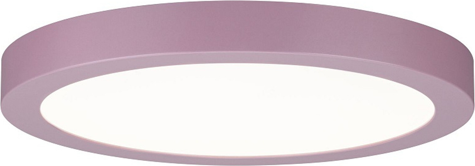 Paulmann Abia LED-paneel, rond, Ø300 mm, 22W, 2700K, pastelviolet, ultraplat plafondarmatuur
