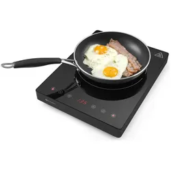 Hendi Induktionskocher schwarz 230V 2000W Kitchen Line, Kochplatte, Schwarz