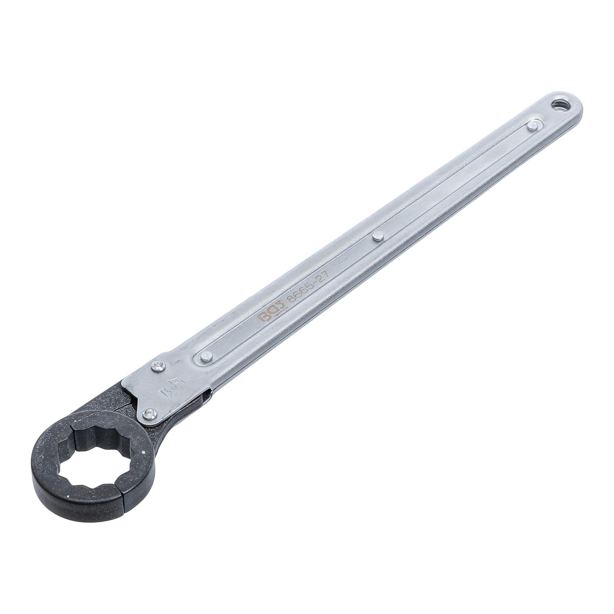 BGS Leitungs-Ratschenschlüssel 8665-27, 27 mm ; BGS technic)