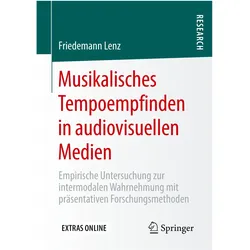 Musikalisches Tempoempfinden in audiovisuellen Medien, Fachbücher von Friedemann Lenz