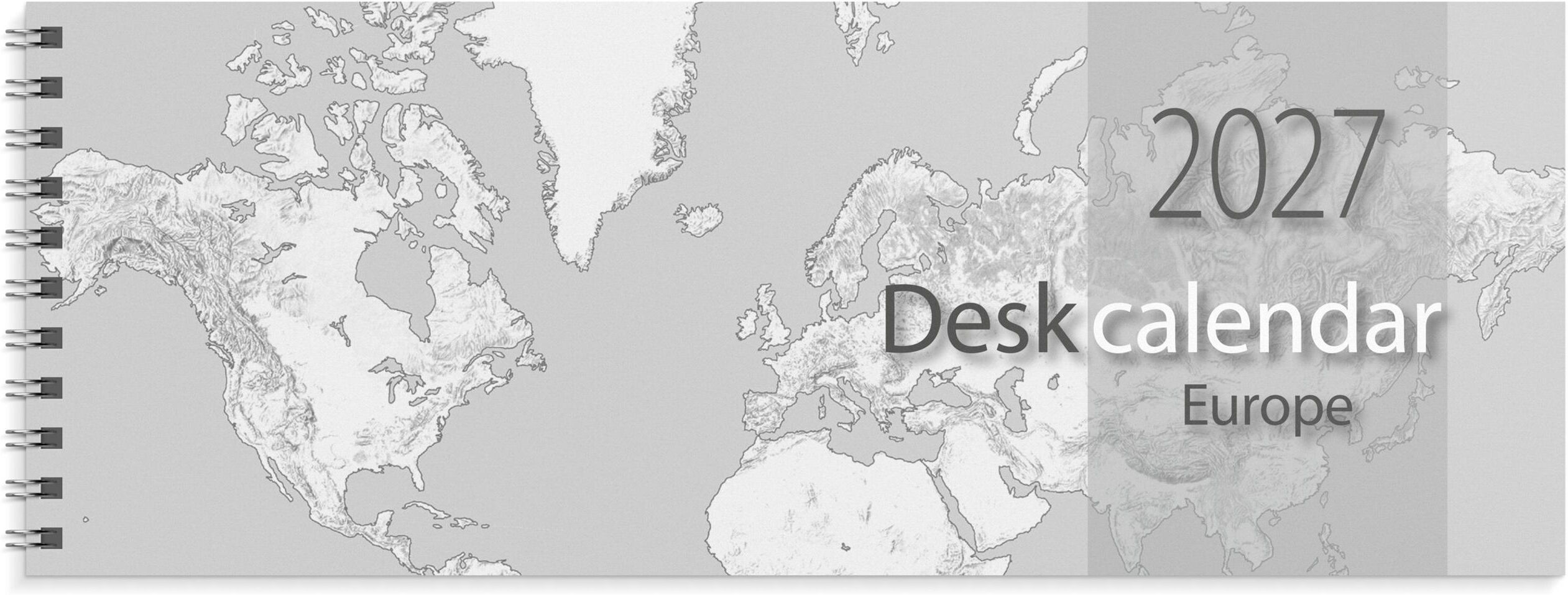 BURDE Desk calendar Europe 2027