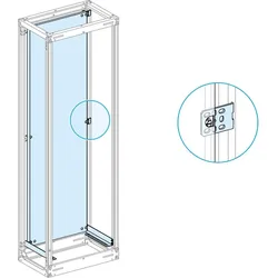 Schneider Electric LVS03569 PrismaSeT-P, Montageplatte, für Schaltschränke mit Breite=800mm,Breite=660mm,Höhe=36Module
