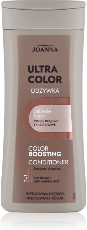 Joanna Ultra Color Boosting Conditioner après-shampoing rénovateur de couleur brown shades 200 g