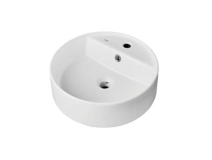 Celina Home Waschbecken, Weiß, Keramik, 45x15x45 cm, Badezimmer, Waschbecken & Armaturen, Waschbecken