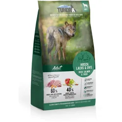 TUNDRA Dog Grizzly Hirsch, Ente & Lachs Hundetrockenfutter 11,34 Kilogramm