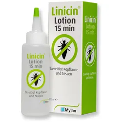 Linicin lotion 15 Minuten ohne Läusekamm 100 ml Lotion