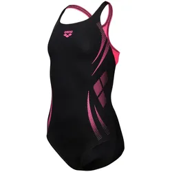arena Performance Kinder-Badeanzug Poseidonia Swim Pro Back - Mädchen - Gr. 116 - schwarz