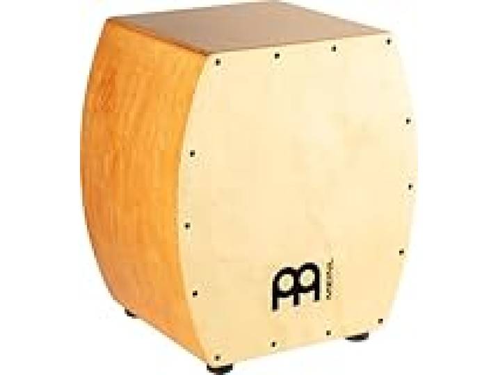 Meinl Percussion Arch Bass Cajon - drum box arrondie avec timbres et basses profondes - Surface de jeu en érable (SUBCAJ7SNT-M)
