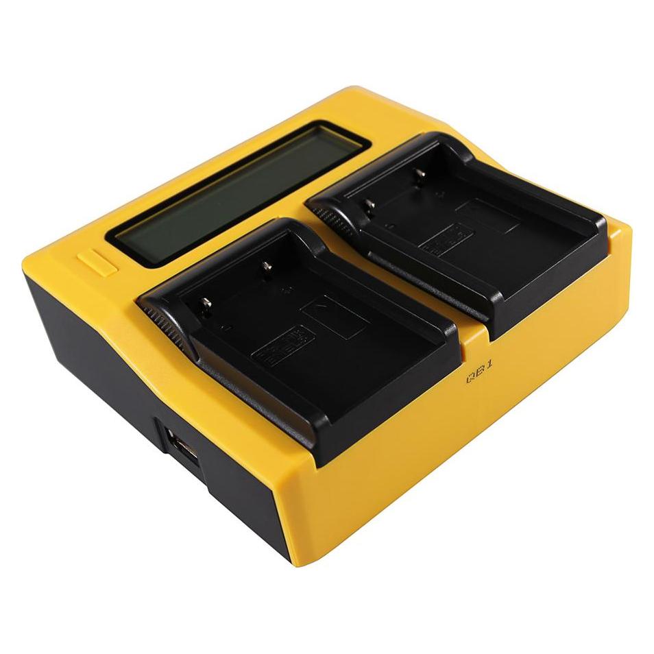 Patona Dual LCD USB Ladegerät f. Nikon EN-EL5 CoolPix 3700 3700 3700 4200 4200 4200 5200 5200 (Kamera Akku Ladegerät) (34653130)